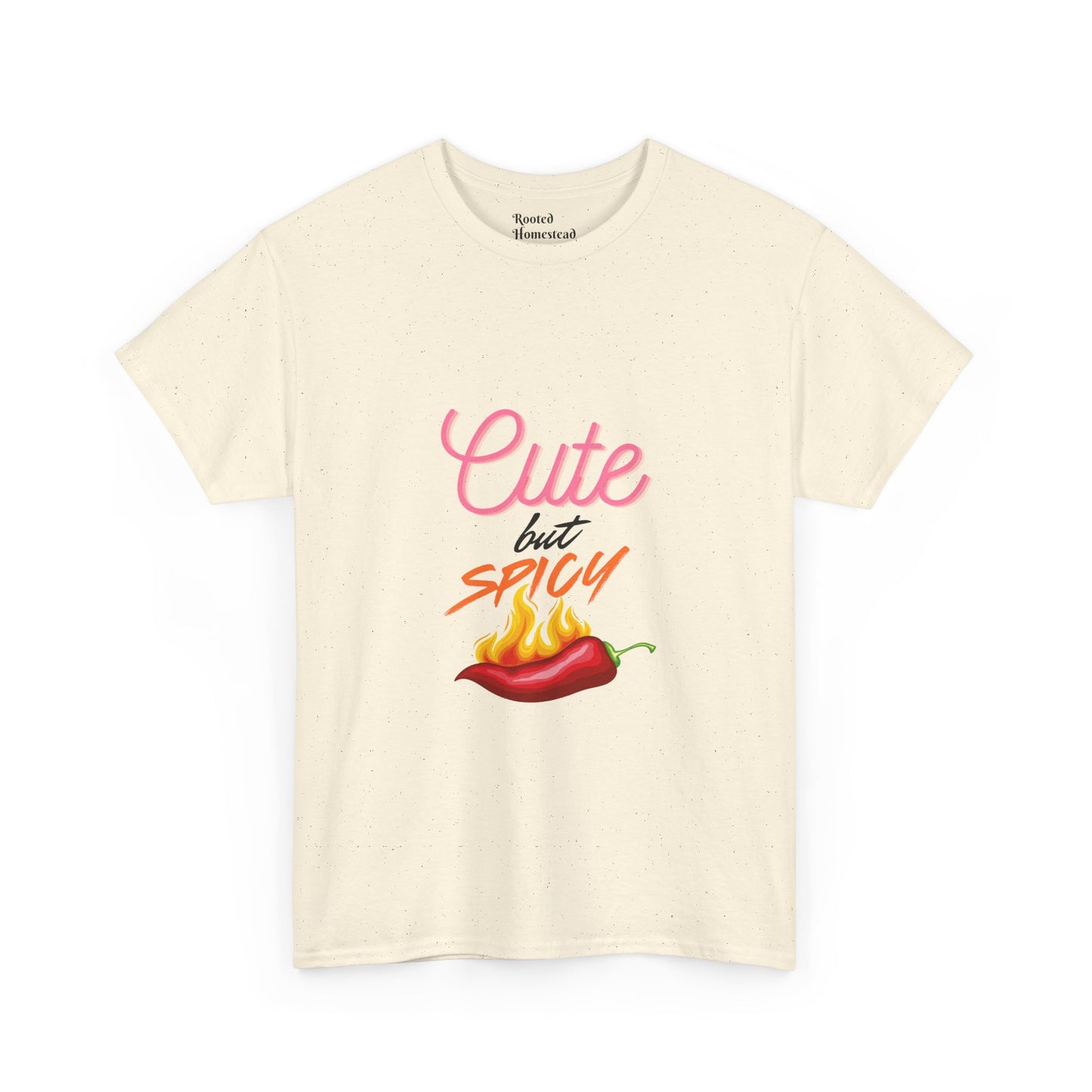 Cute but Spicy Unisex Heavy Cotton Tee | Fun & Stylish T-Shirt for Casual Vibes