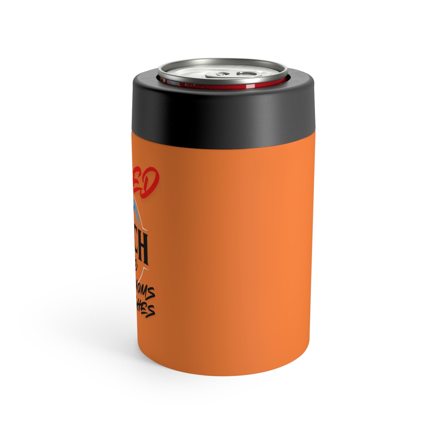 Funny Can Holder - "Fueled by Busch Latte & Your Mom's Sandwiches" - Perfect for BBQs, Camping, Tailgates, Gifts, Party Supplies