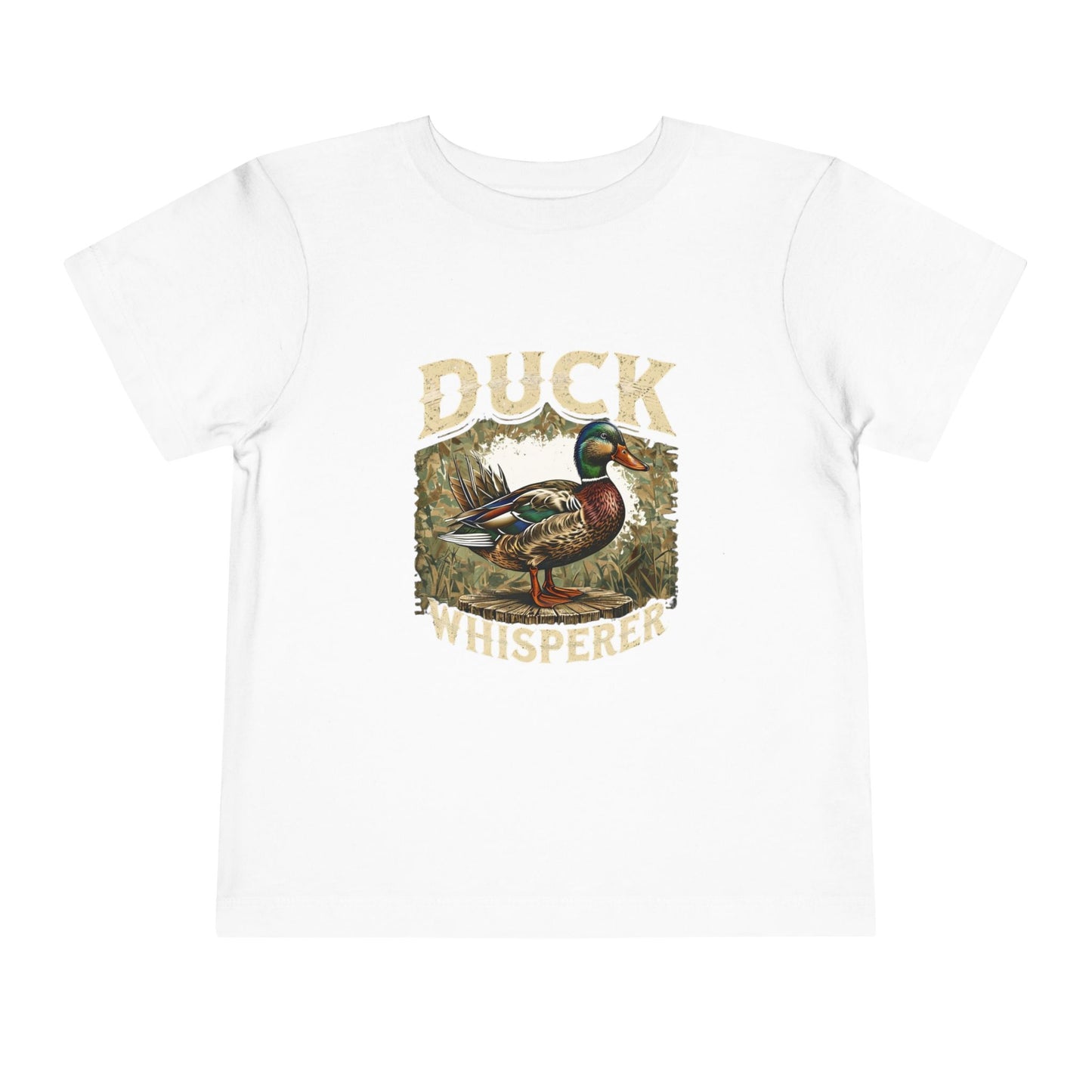 Duck Whisperer Toddler Tee, Cute Kids T-Shirt, Animal Lover Gift, Birthday Shirt, Playful Kids Apparel, Nature Lover's Tee, Gentle Duck