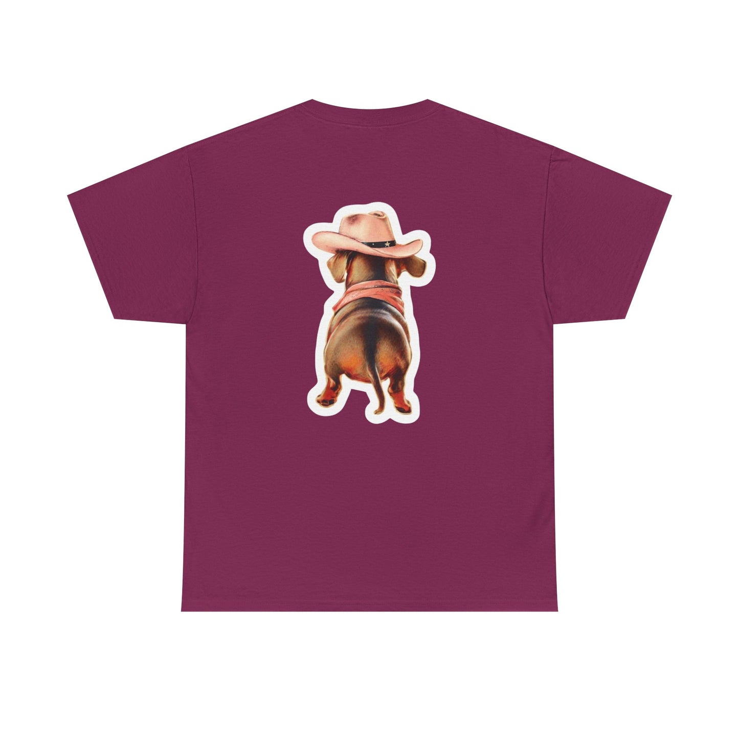 Howdy Dachshund Tee, Funny Dog Shirt, Unisex Casual T-Shirt, Pet Lover Gift, Summer BBQ Outfit, Birthday Present