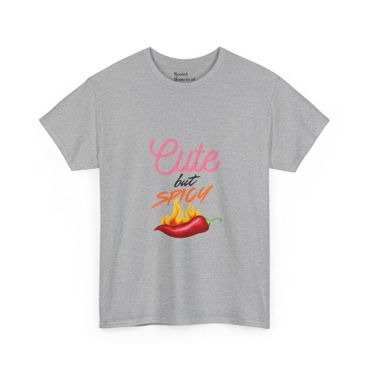 Cute but Spicy Unisex Heavy Cotton Tee | Fun & Stylish T-Shirt for Casual Vibes