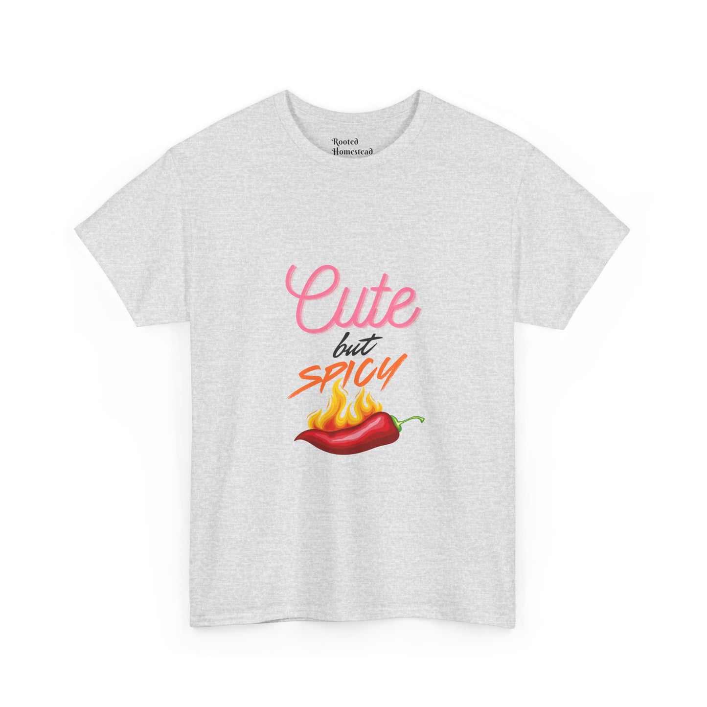 Cute but Spicy Unisex Heavy Cotton Tee | Fun & Stylish T-Shirt for Casual Vibes