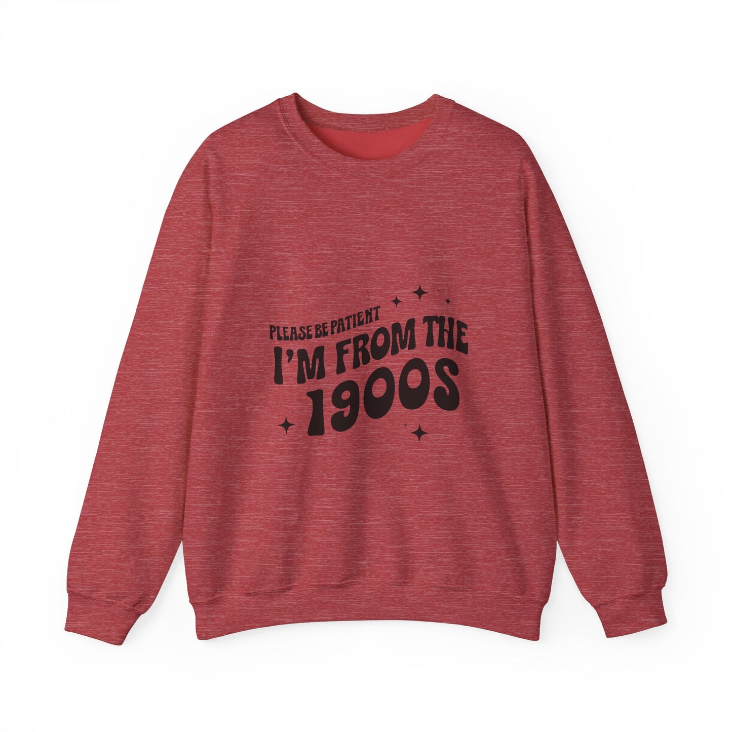 Retro 'I'm From the 1900s' Unisex Crewneck Sweatshirt - Cozy Vintage Style