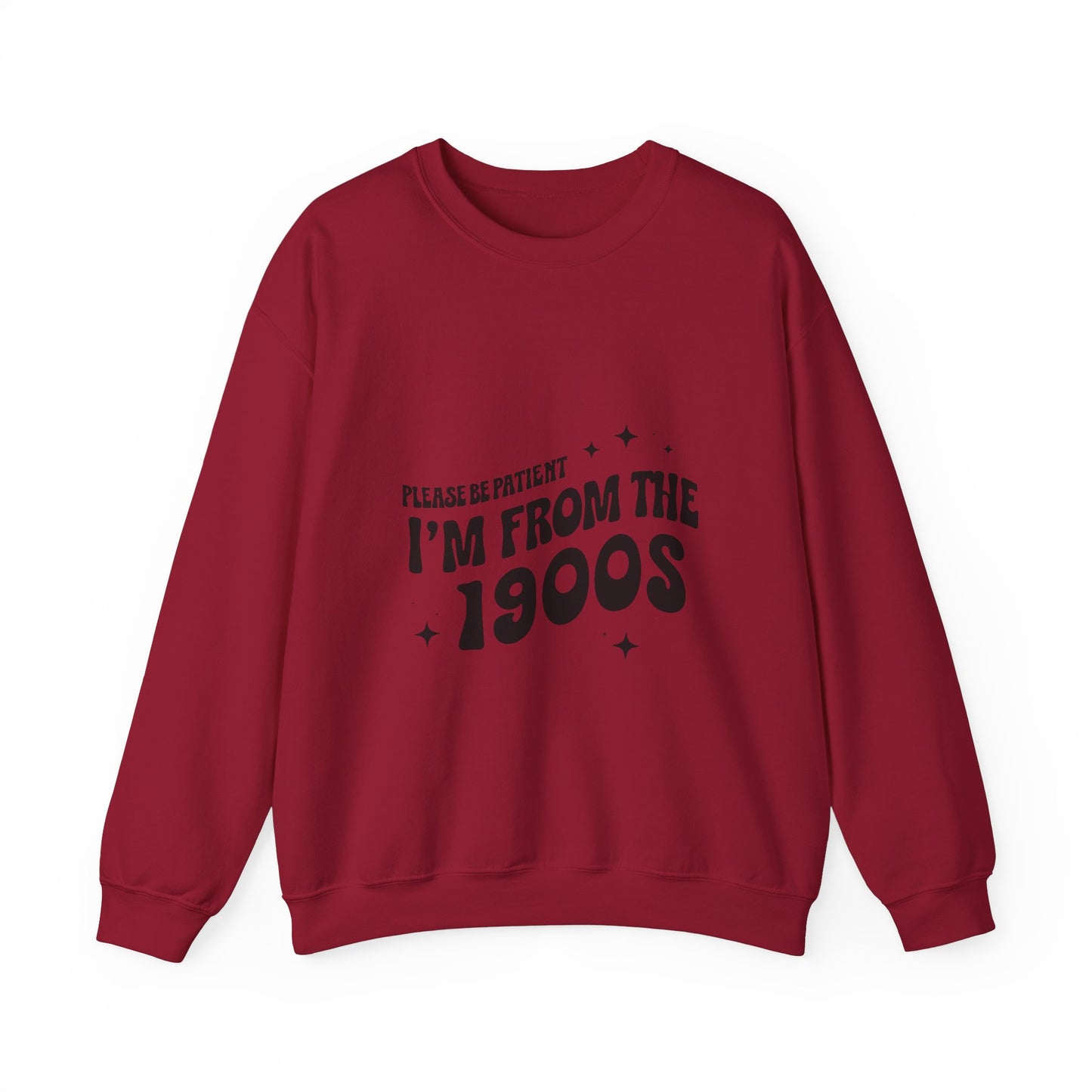 Retro 'I'm From the 1900s' Unisex Crewneck Sweatshirt - Cozy Vintage Style