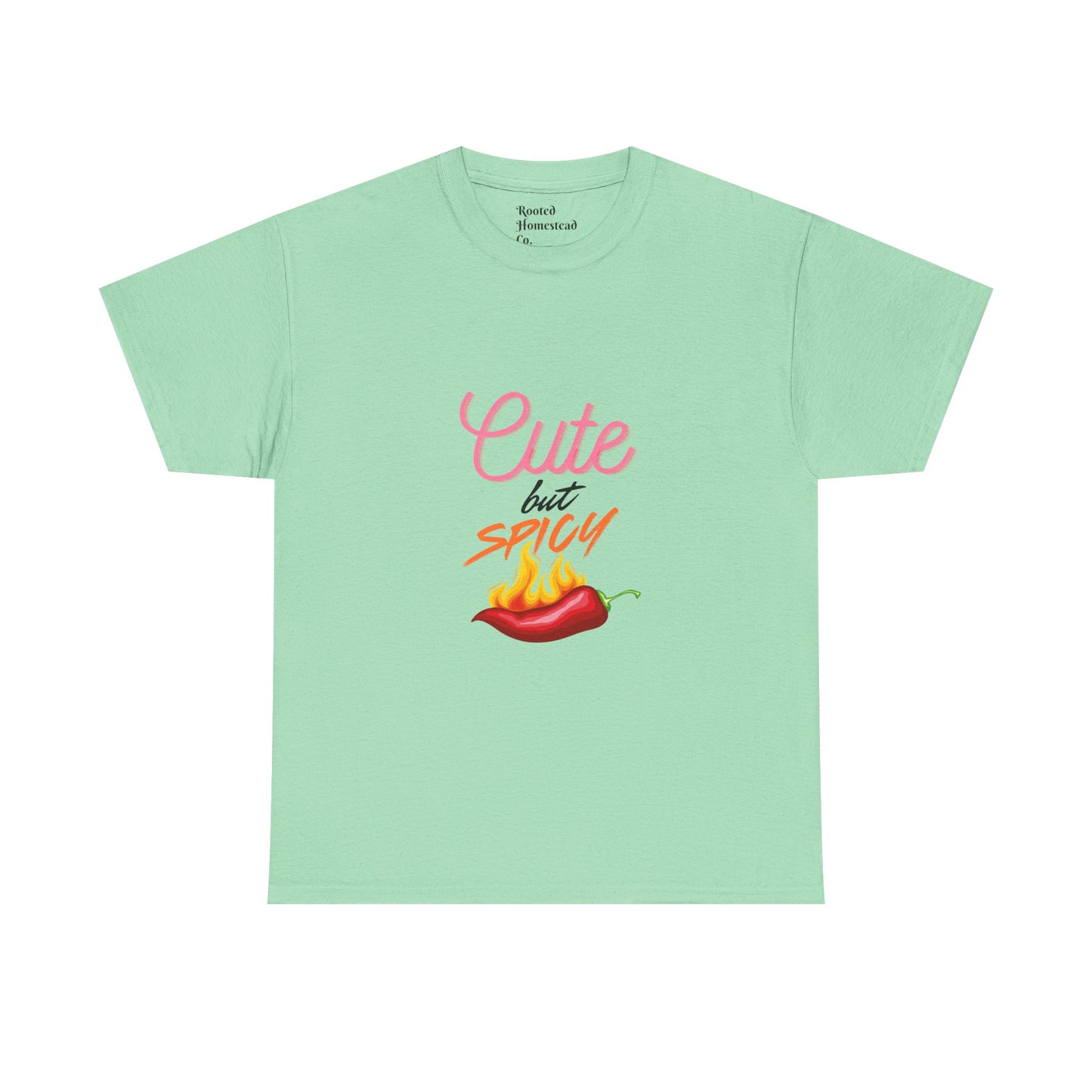 Cute but Spicy Unisex Heavy Cotton Tee | Fun & Stylish T-Shirt for Casual Vibes