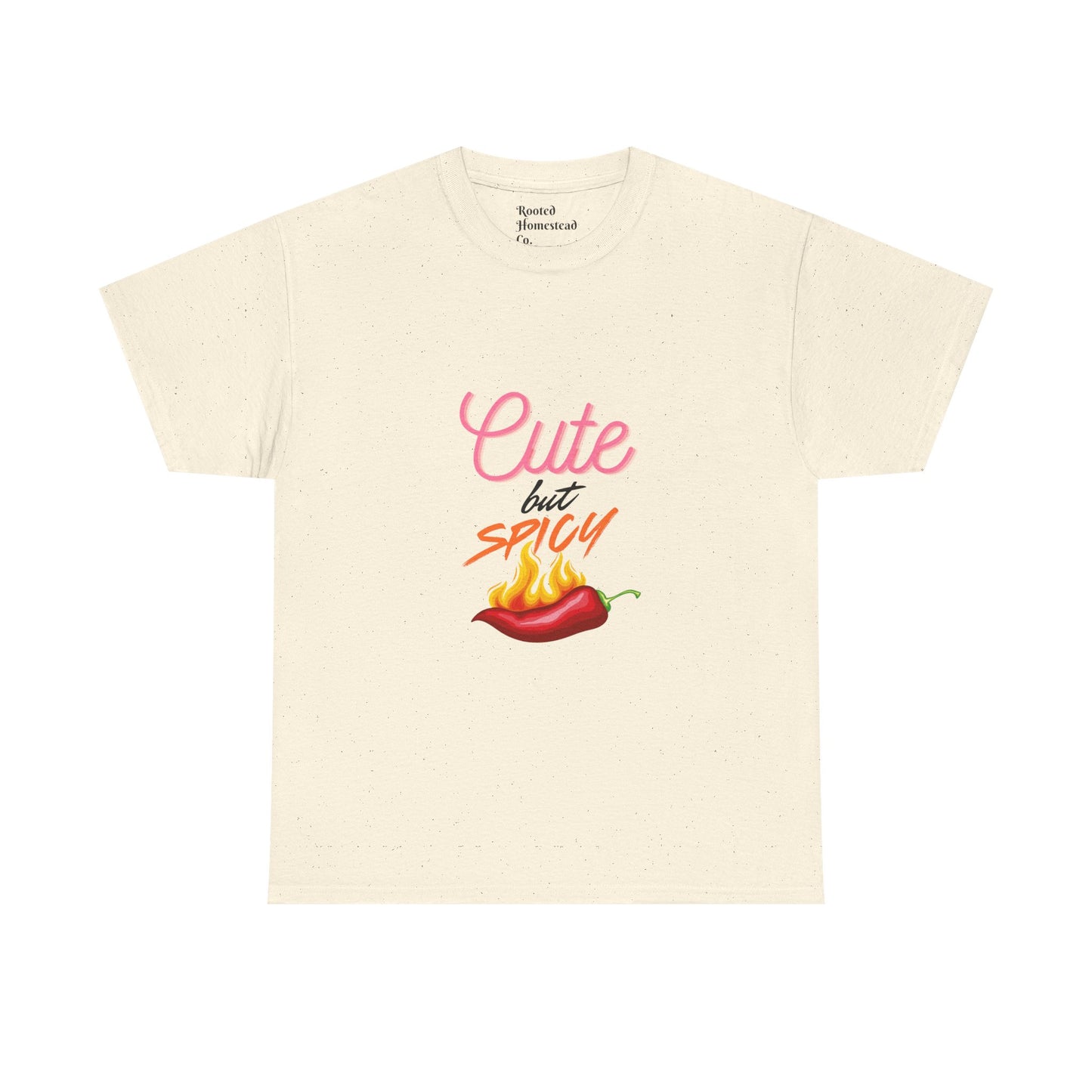 Cute but Spicy Unisex Heavy Cotton Tee | Fun & Stylish T-Shirt for Casual Vibes