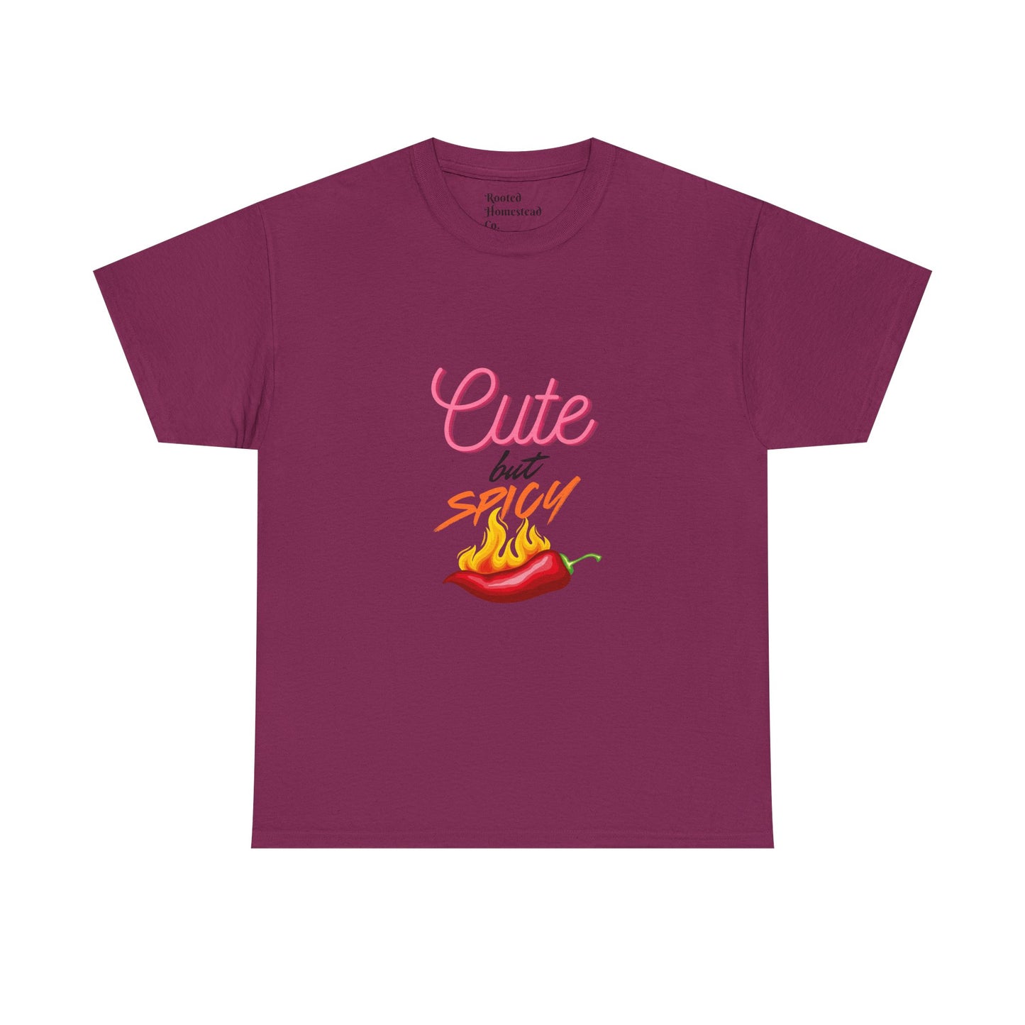 Cute but Spicy Unisex Heavy Cotton Tee | Fun & Stylish T-Shirt for Casual Vibes