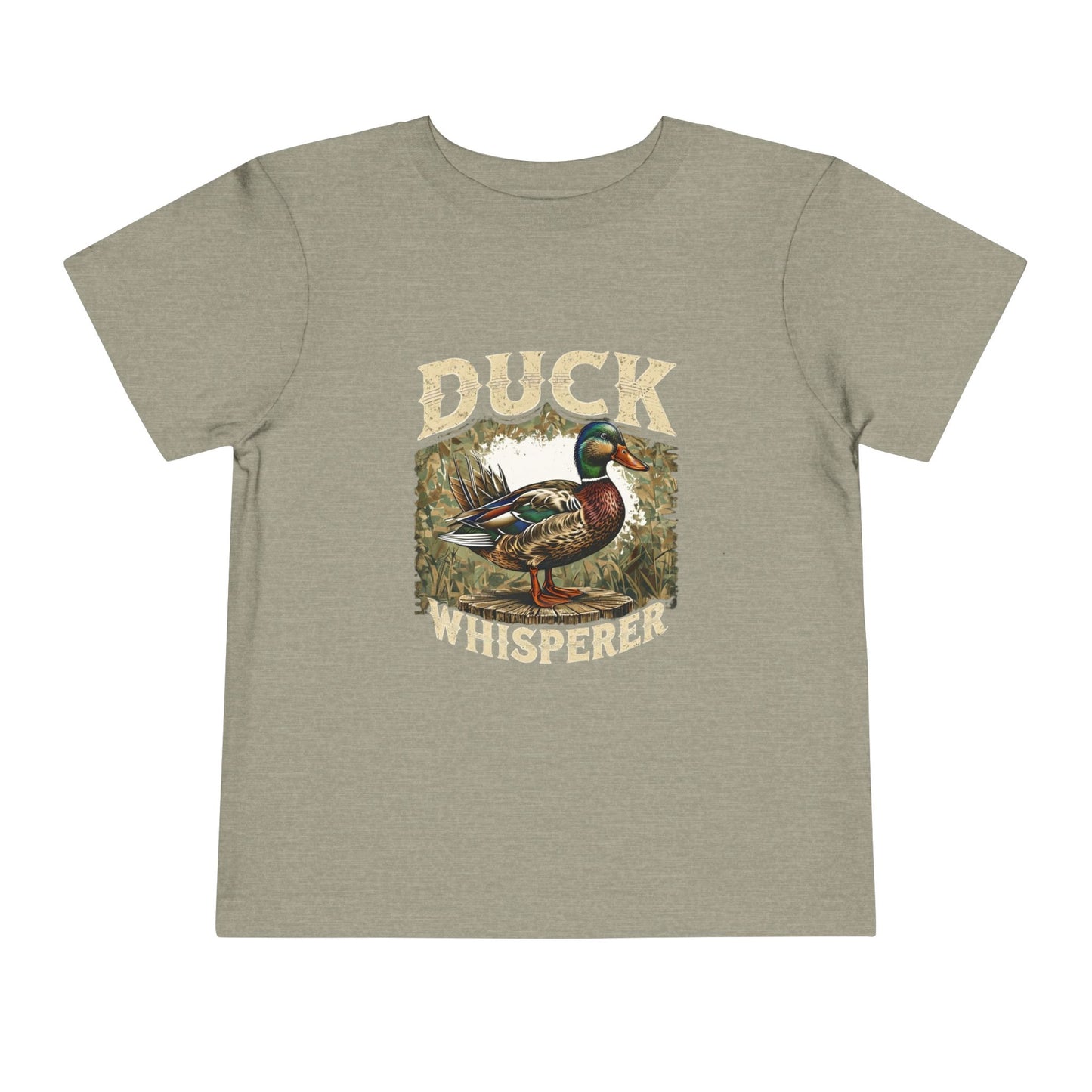 Duck Whisperer Toddler Tee, Cute Kids T-Shirt, Animal Lover Gift, Birthday Shirt, Playful Kids Apparel, Nature Lover's Tee, Gentle Duck