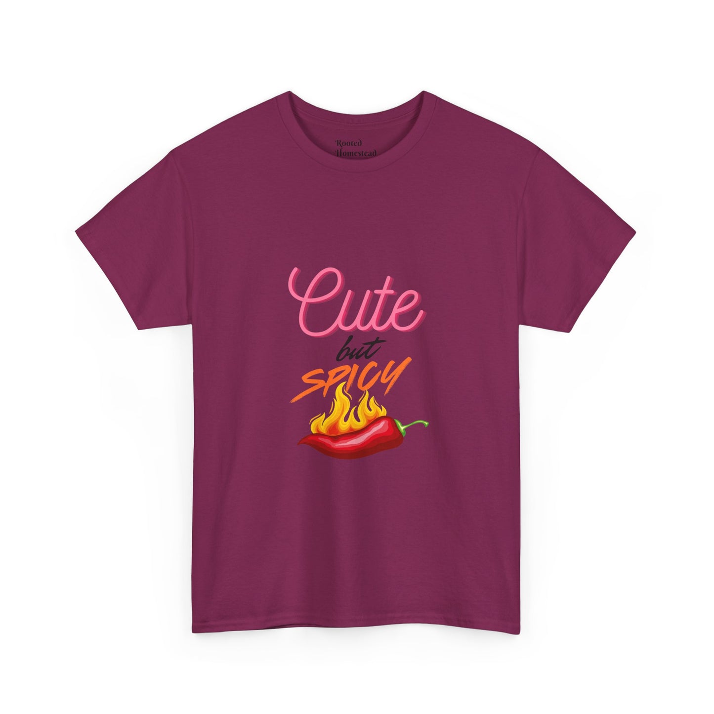 Cute but Spicy Unisex Heavy Cotton Tee | Fun & Stylish T-Shirt for Casual Vibes