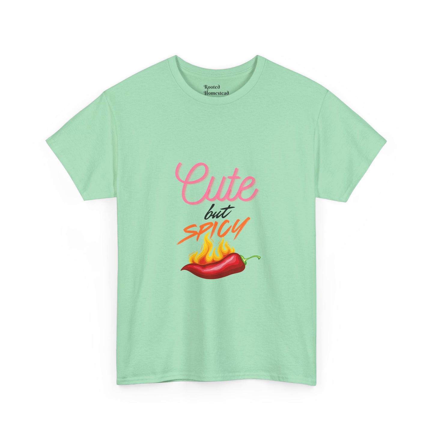 Cute but Spicy Unisex Heavy Cotton Tee | Fun & Stylish T-Shirt for Casual Vibes