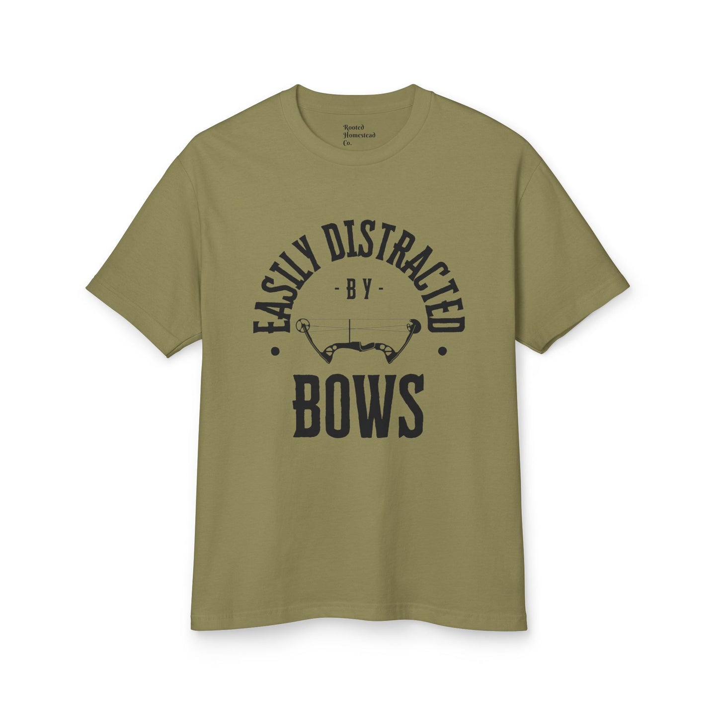 Easily Distracted by Bows Unisex Heavyweight Tee