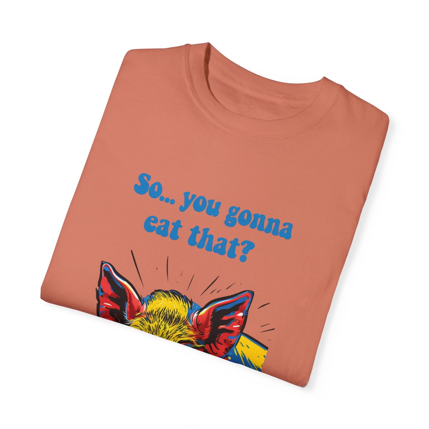 Humorous Pig Graphic T-Shirt - "So... You Gonna Eat That?"