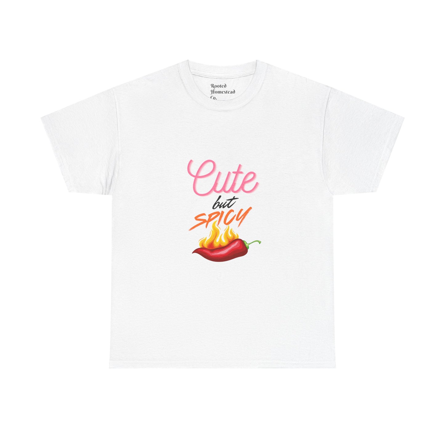 Cute but Spicy Unisex Heavy Cotton Tee | Fun & Stylish T-Shirt for Casual Vibes