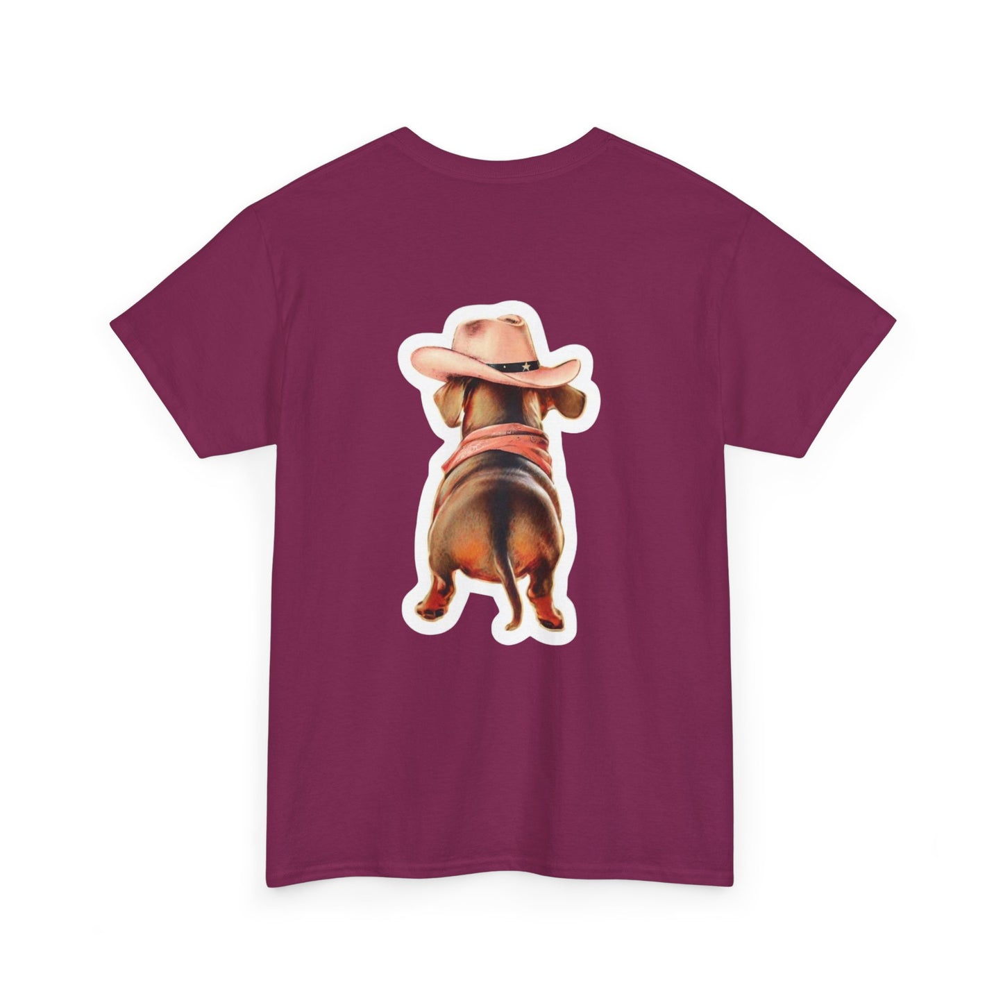 Howdy Dachshund Tee, Funny Dog Shirt, Unisex Casual T-Shirt, Pet Lover Gift, Summer BBQ Outfit, Birthday Present