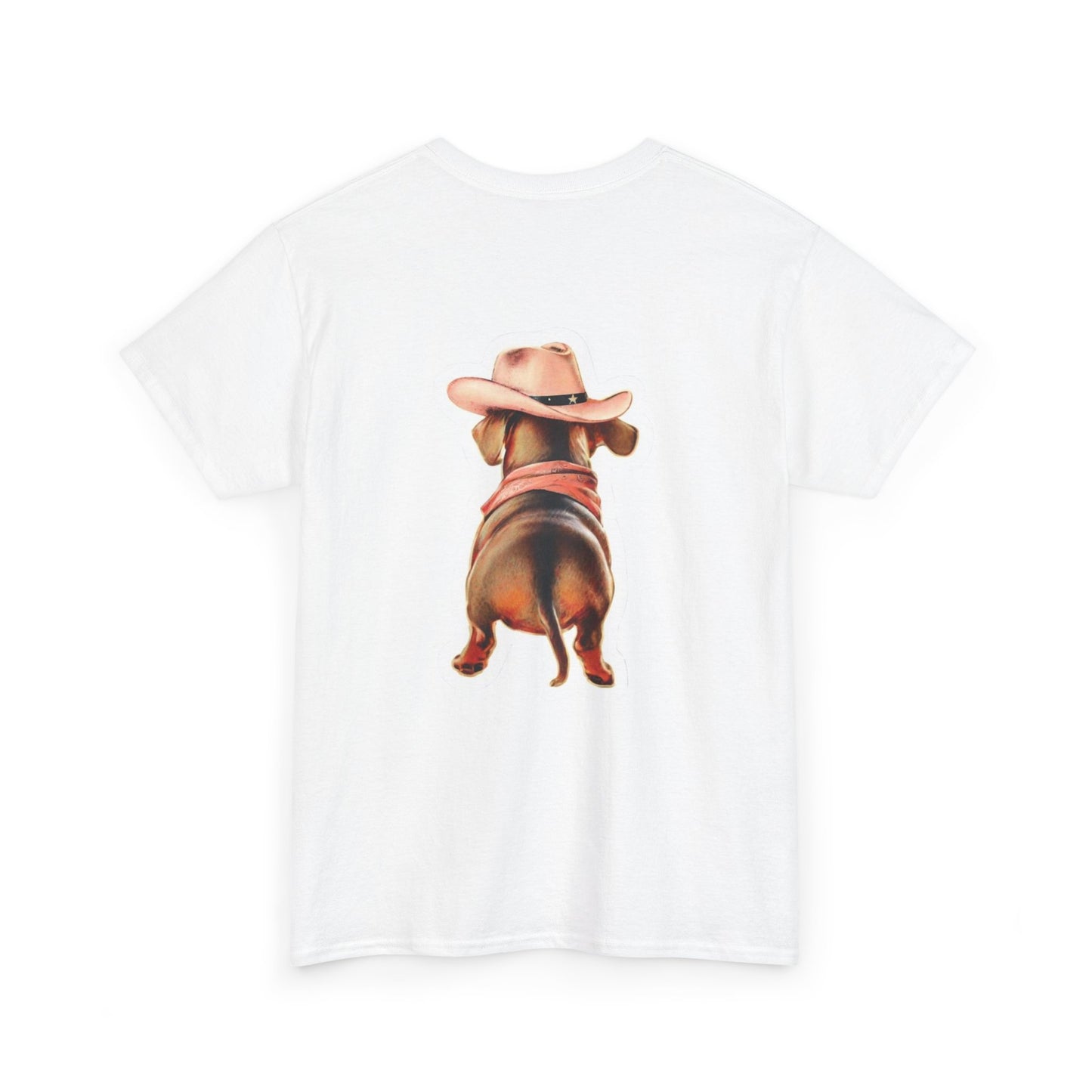 Howdy Dachshund Tee, Funny Dog Shirt, Unisex Casual T-Shirt, Pet Lover Gift, Summer BBQ Outfit, Birthday Present